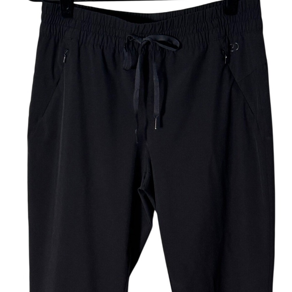 CALIA by Carrie Underwood Womens Jogger Pants Elastic Waist Stretch Black Medium - Picture 8 of 10
